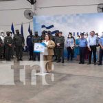 Sale material electoral para garantizar elecciones soberanas en Nicaragua Acto por la salida de material electoral a JRV en Nicaragua