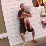¡Clase imprudencia! Policía de Florida dispara a hombre con bebé como escudo