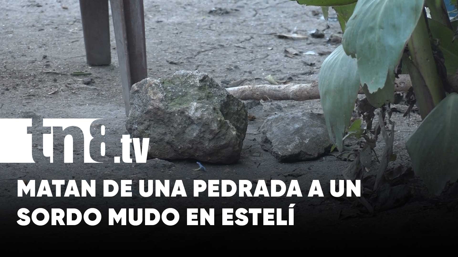 En Estelí una persona pierde la vida tras recibir una pedrada en la ...