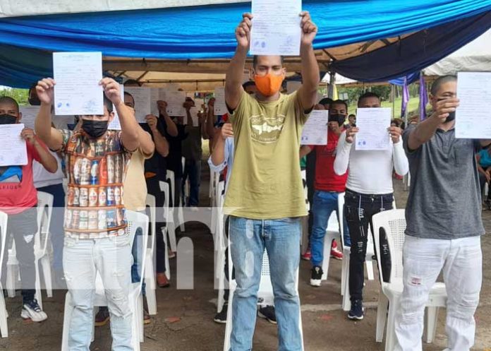 Privados de libertad regresan con sus familias en Estelí y Granada