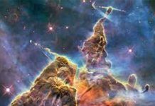 ¡Impresionante! Una fiesta repleta de estrellas rodea a Los Pilares de la Creación