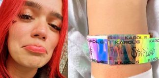 Fan da a luz en pleno concierto de Karol G
