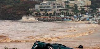 Torrenciales lluvias dejan al menos un muerto y un desaparecido en Grecia