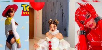 Estos son los mejores disfraces de algunos famosos en el día de Halloween