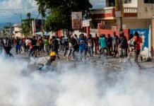 Multitudinarias protestas contra la intervención militar extranjera en Haití Multitudinarias protestas contra la intervención militar extranjera en Haití