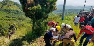 Aparatoso accidente de autobús en Honduras deja 19 heridos y dos muertos