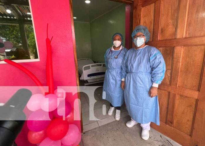 Nueva área para atención de cuadros respiratorios en Hospital Yolanda Mayorga, Tipitapa