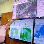 Lluvias en Nicaragua para esta semana por sistema de bajas presiones Conferencia de prensa del INETER sobre clima en Nicaragua