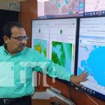 Nicaragua monitorea evolución de potencial depresión tropical Conferencia de prensa desde el INETER Nicaragua
