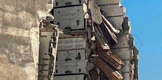 Insólito derrumbe en un cementerio de Italia deja al aire libre varios ataúdes