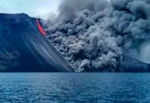 Alerta naranja en Italia tras impresionante erupción del volcán Stromboli