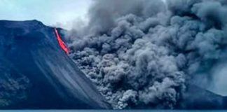 Alerta naranja en Italia tras impresionante erupción del volcán Stromboli