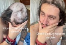 Upss: Llegó «borracho» a casa, se durmió y los niños lo dejaron más guapo Los niños aprovecharon el descuido de su madre