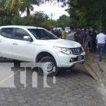 Accidente de tránsito en comunidad de El Jícaro, Nueva Segovia