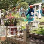 Mantenimiento y embellecimiento en camposantos de Jinotega Mantenimiento del cementerio en Jinotega