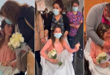 VIDEO: Le dieron dos meses de vida y decidió cumplir el sueño de casarse Triste video: Joven desahuciada cumple su más grande sueño