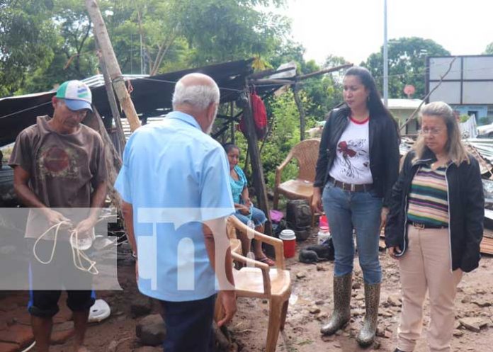 Autoridades de Juigalpa atienden zonas afectadas en la ciudad