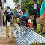 Rápida respuesta a familias de Juigalpa afectadas por «Julia» Gobierno brinda repuesta a familias de Juigalpa afectadas por "Julia"