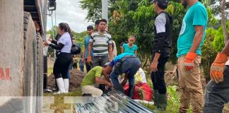 Gobierno brinda repuesta a familias de Juigalpa afectadas por "Julia"