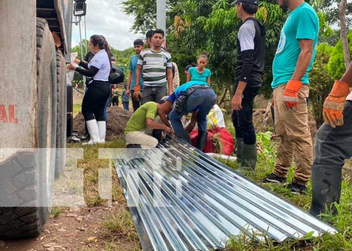 Gobierno brinda repuesta a familias de Juigalpa afectadas por 