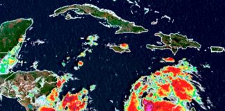 Al norte de Colombia se formó la tormenta tropical Julia