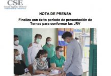 Con éxito concluye el período de presentación de Ternas para conformar las JRV Con éxito concluye el período de presentación de Ternas para conformar las JRV