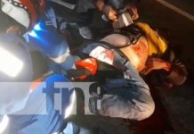 En un charco de sangre tras chocar con poste en Carretera Nueva a León Aparatoso accidente de tránsito en la Carretera Nueva a León