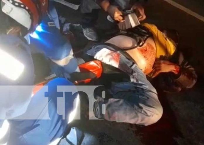 Aparatoso accidente de tránsito en la Carretera Nueva a León