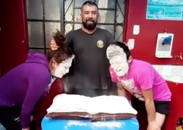 El video se encuentra en TikTok y ya se ha vuelto viral