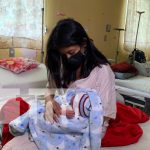 21 madres dieron luz en el Hospital Alemán, Managua, durante los días de Julia Nacimiento de bebés en el Hospital Alemán, Managua
