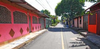 Nuevas calles en Villa Reconciliación Sur, Managua