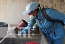 Realizan jornada antiepidémica en el barrio La Esperanza en Managua Jornada de lucha antiepidémica en barrios de Managua