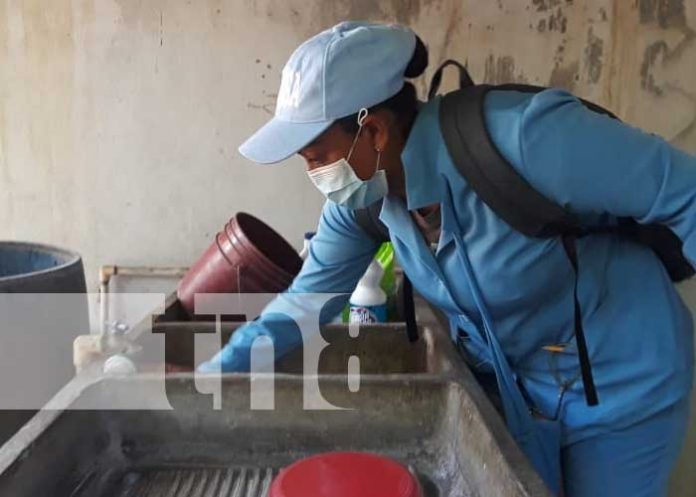 Jornada de lucha antiepidémica en barrios de Managua