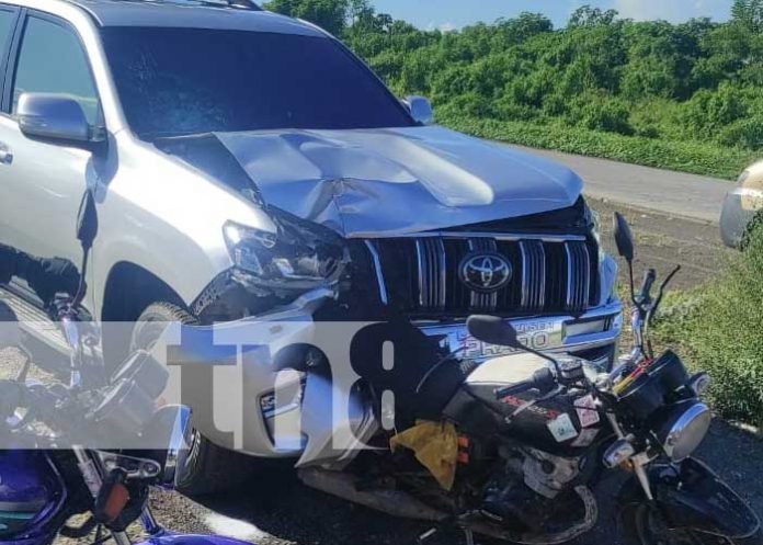 Accidente de tránsito en Ciudad Belén, Managua