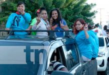 Continúan en Managua alegres dianas en saludo a octubre victorioso