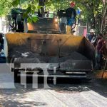 Familias de Plaza España, Managua, transitarán de forma más segura en calles nuevas