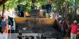 Familias de Plaza España, Managua, transitarán de forma más segura en calles nuevas