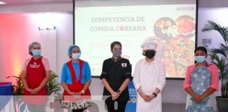 Corea realizó concurso de comida en Centro de Hotelería, Managua