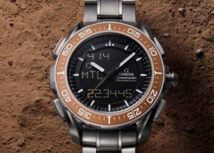 Omega presentó el valor del reloj que da la hora de Marte