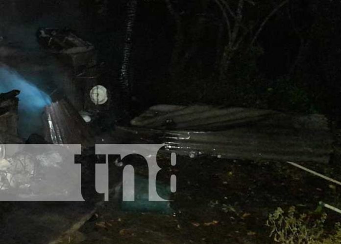 masa-fire-2 Incendio en una vivienda de Masaya