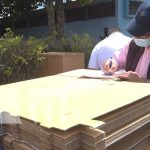 Entrega de material electoral a Estelí