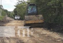 Desarrollo con nuevas obras de caminos productivos en Matiguás Construcción de más caminos para el desarrollo de Matiguás