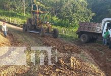 Rehabilitan camino rural en Matiguás en beneficio de dos comunidades Mejoras de caminos en Matiguás, Matagalpa