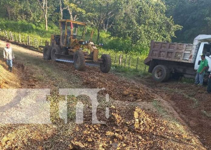 Mejoras de caminos en Matiguás, Matagalpa