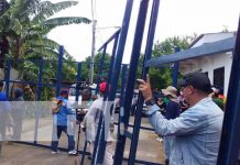Reparan vivienda afectada por lluvias en Managua