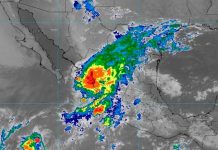 Orlene toca tierra en el noreste de México como huracán categoría 1 Orlene toca tierra en el noreste de México como huracán categoría 1