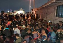 Peligroso «sueño americano» para 220 migrantes detenidos en Puebla, México Peligroso "sueño americano" para 220 migrantes detenidos en Puebla, México