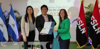 Entregan certificación del MINIM Nicaragua sobre prevención de la violencia