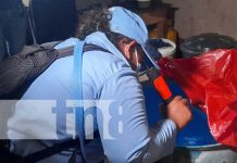 Jornada de fumigación y abatización en barrios de Managua