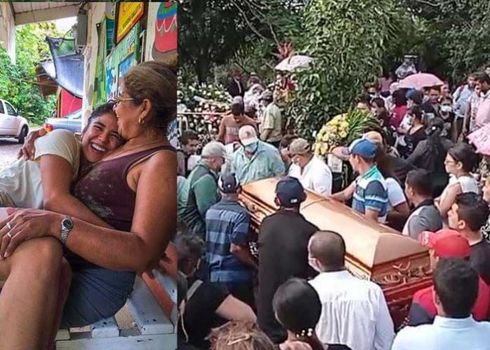 Entierro de madre e hija que fueron asesinadas en Mulukukú